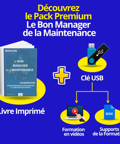 Pack Premium Le Bon Manager de la Maintenance Livre imprimé + Clé USB